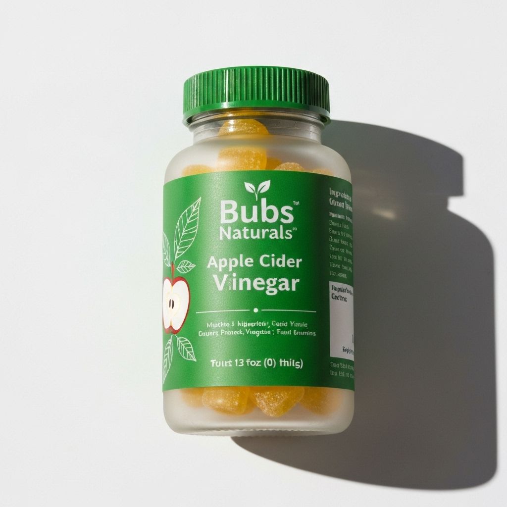 BUBS Naturals Apple Cider Vinegar Gummies bottle