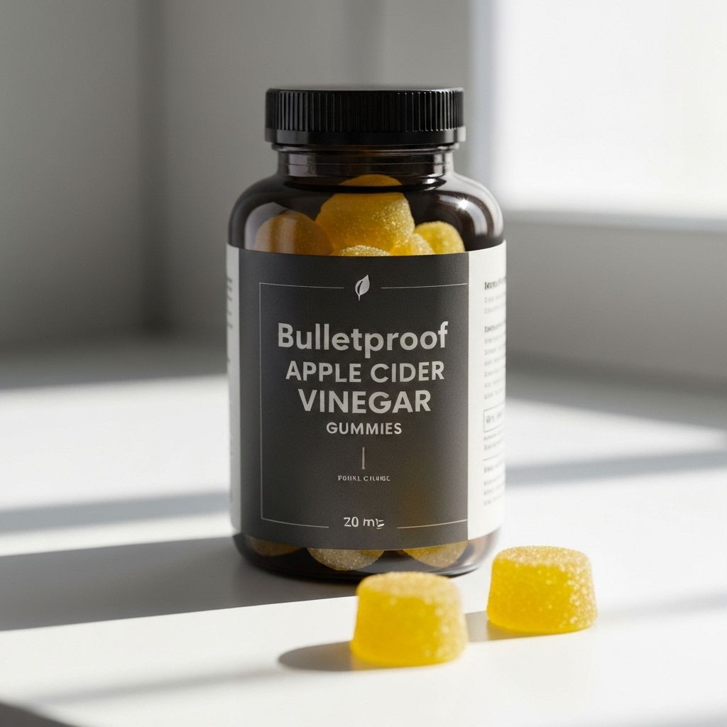 Bulletproof Apple Cider Vinegar Max Gummies bottle