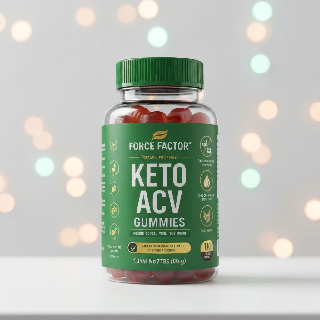 Force Factor ProbioSlim Keto ACV Gummies bottle