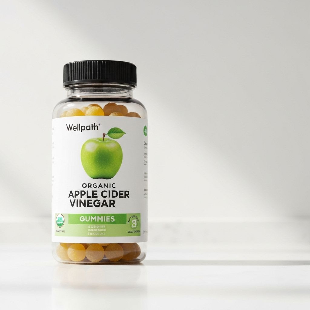 WellPath Organic Apple Cider Vinegar Gummies bottle